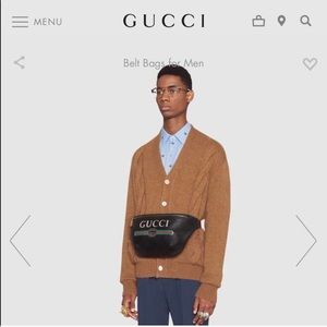 Gucci large belt bag Fanny pack